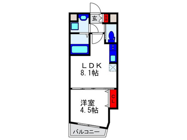 ディア・中桜塚の物件間取画像